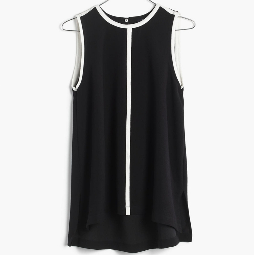 ❤️ MADEWELL CREPE CANAL TOP, XS